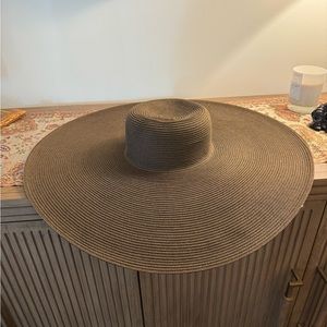 Shady Character Packable Wide Brim Hat Free People